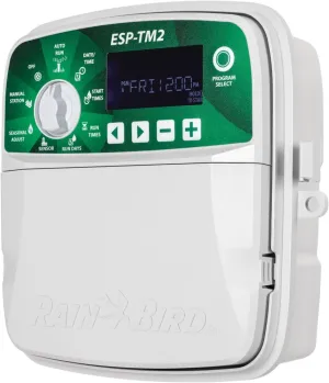Rain Bird ESP-TM2 6 Station WiFi Ready Indoor/Outdoor Controller | TM2-6