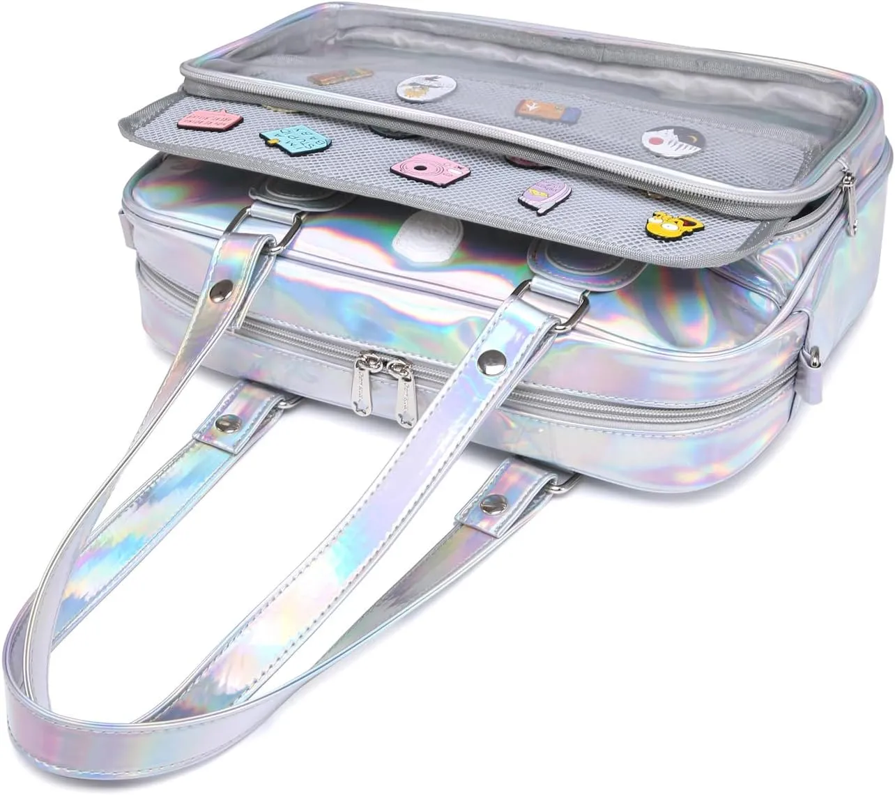 RAINBOW SMILE Ita Bag kawaii Shoulder Bag Messenger Bag Crossbody Kawaii Pin Display Bag for Cosplay