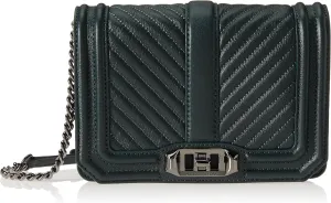 Rebecca Minkoff Women's Chevron Quilted Love Crossbody Bag