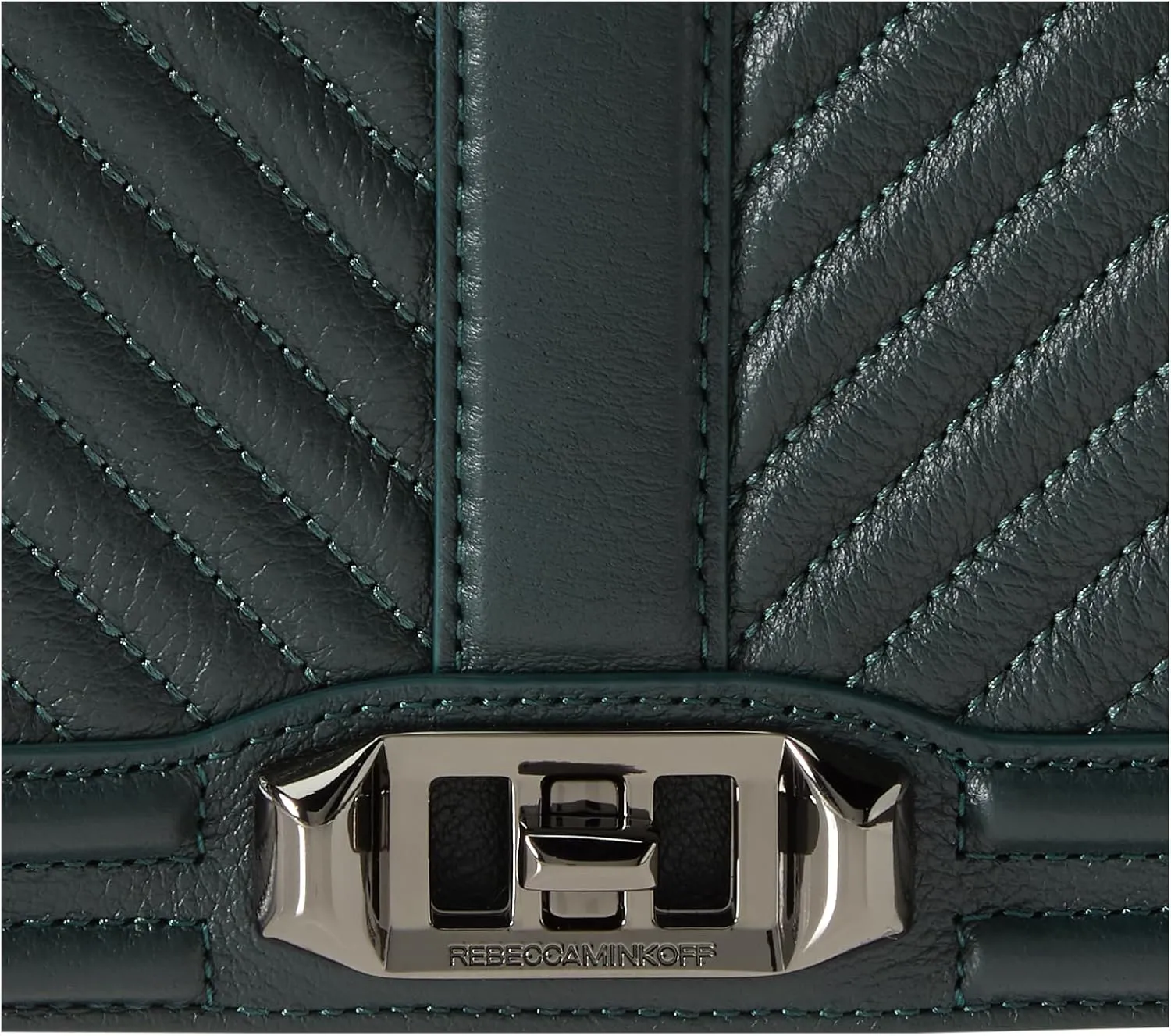 Rebecca Minkoff Women's Chevron Quilted Love Crossbody Bag