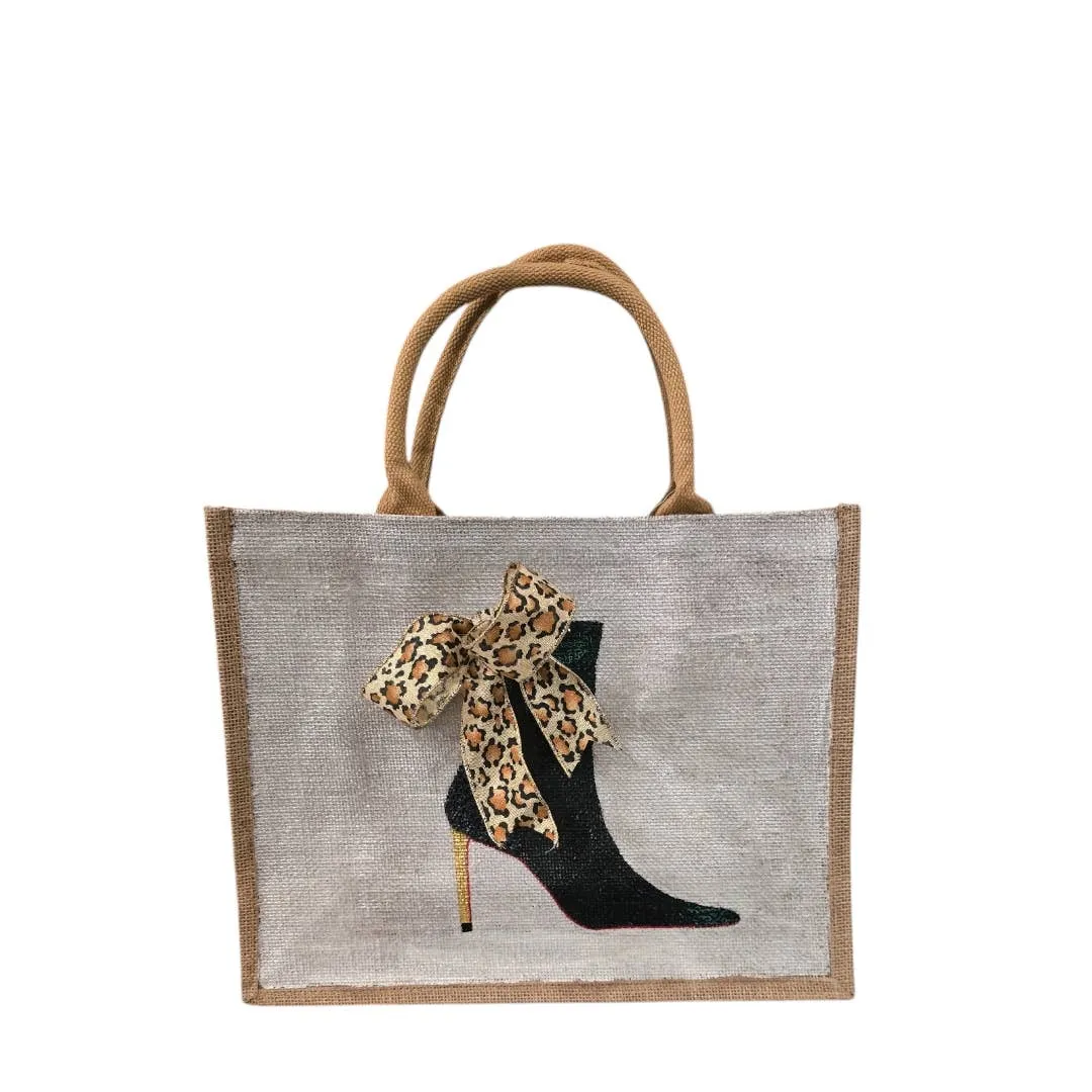 Red Bottom Booties Tote Bag