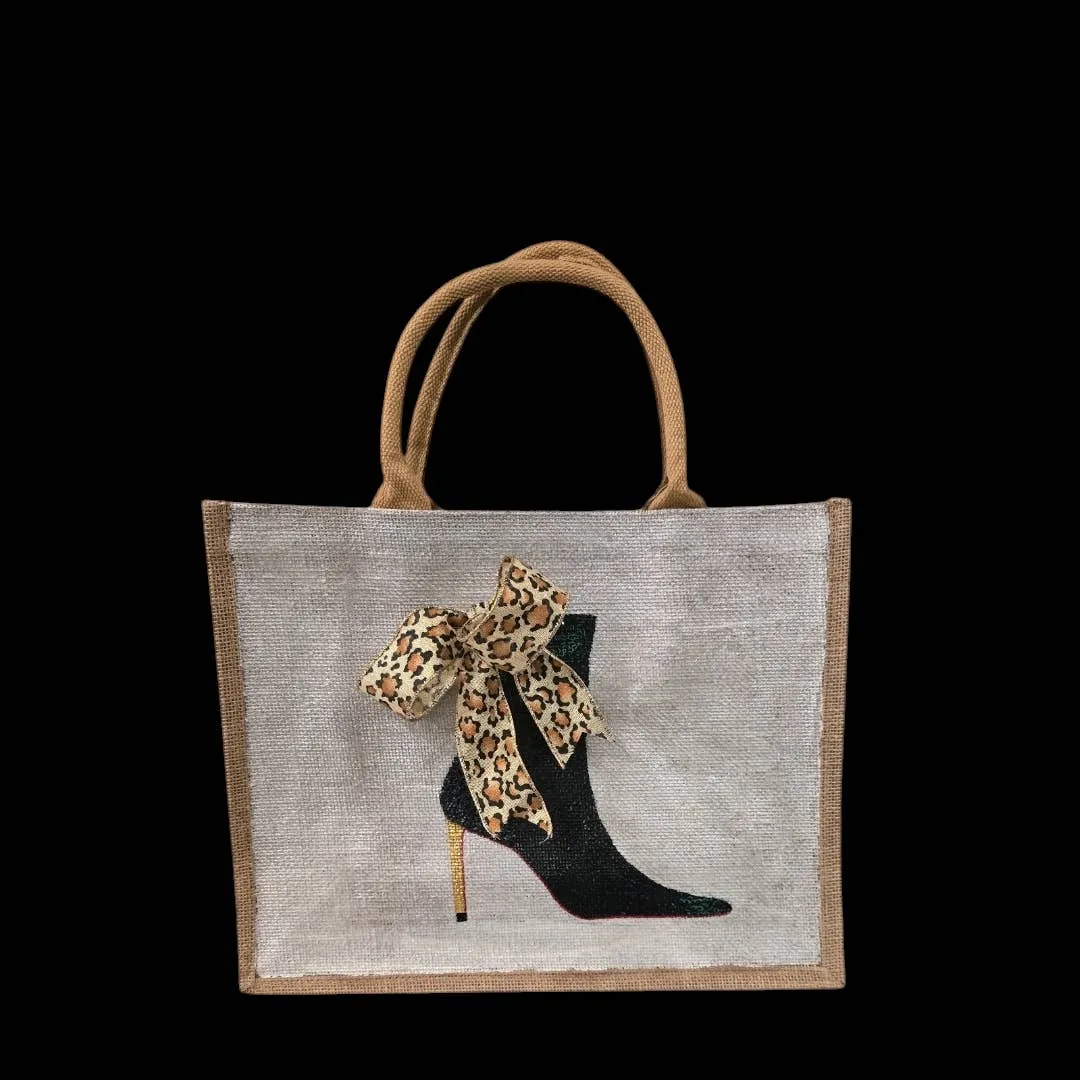 Red Bottom Booties Tote Bag