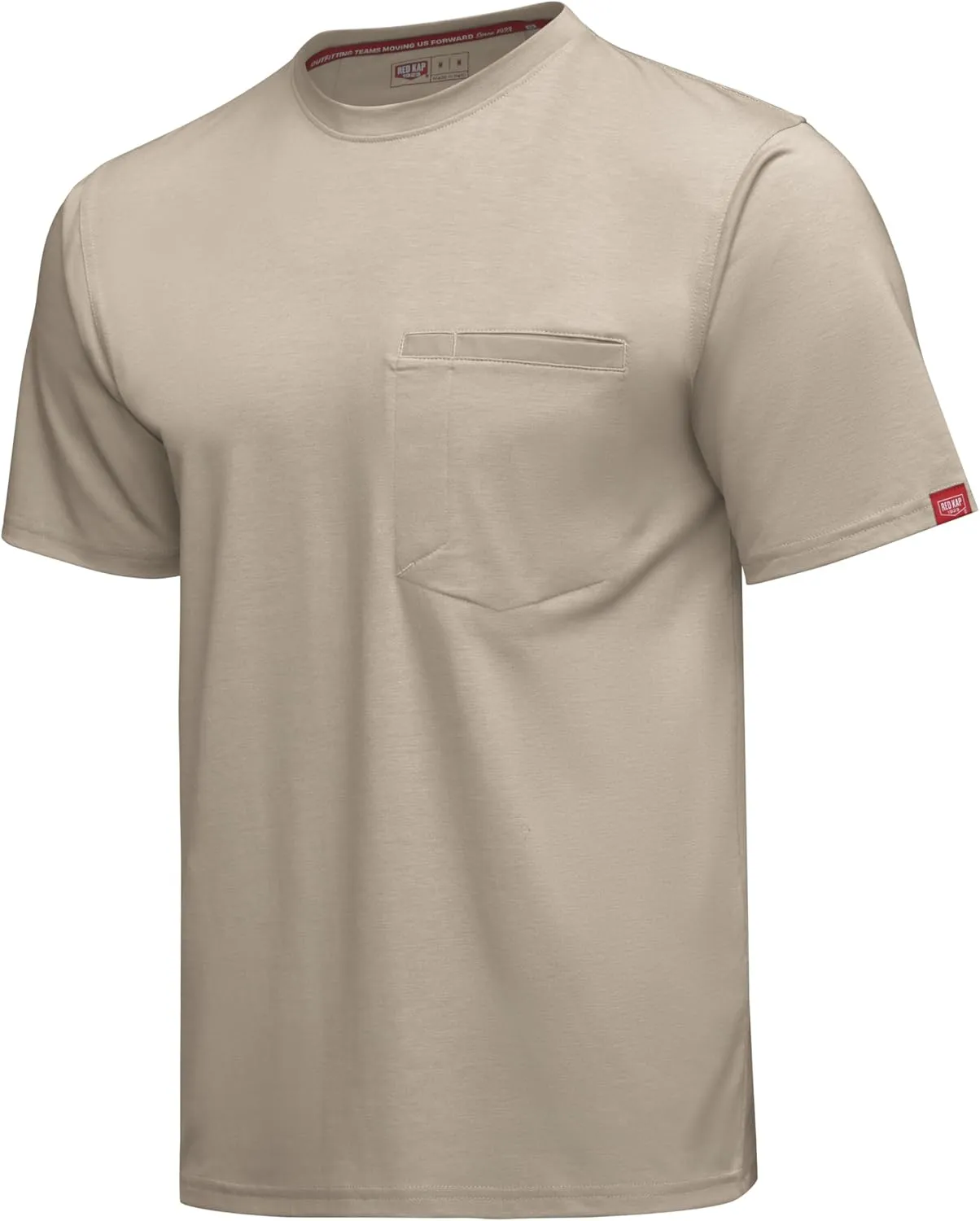 Red Kap Men's Cooling Short Sleeve Pocket Tee