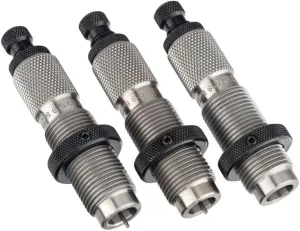 REDDING Reloading Gunsmithing Tool Deluxe (Bottleneck) Steel 3-Die Set Compatible with 6.5 Creedmoor