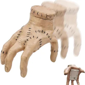 Retro-Style Electric Crawling Hand - Halloween Decoration, Funny Moving Hand Gift for Friends, Perfect for Party and Home Décor