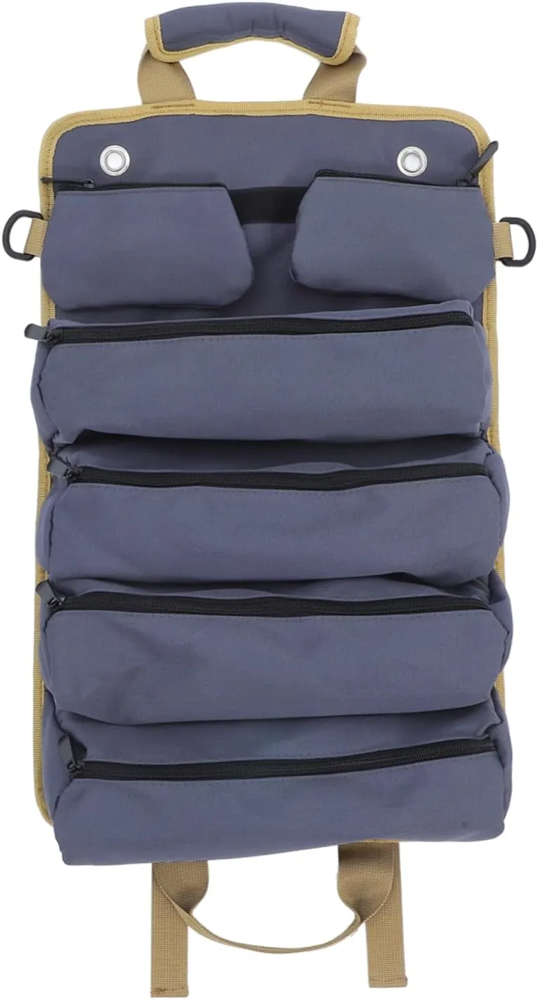 Roll up Tool Bag Tool Kits for Men Tool Bag Roll up Storage Heavy Duty Tool Organizer Mechanic Tool Organizer