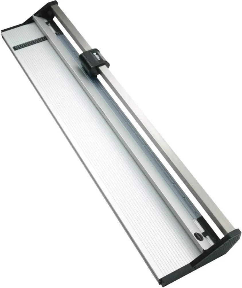 Rotatrim 60330 Technical Series 61" (1550 mm) Rotary Trimmer, 1/2" Stainless Steel Guide Rail Completely Eliminates Head Swivel, All-Metal Construction, Maximum Cut Depth of Up to 4mm