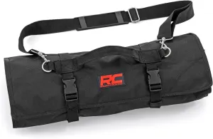 Rough Country Easy Roll-up Tool Bag for UTV and Off Road Vehicles - Water Resistant, 35 Tool Slots, 38" x 18.5"