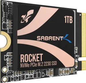 SABRENT Rocket 2230 NVMe 4.0 1TB High Performance PCIe 4.0 M.2 2230 SSD [SB-2130-1TB]