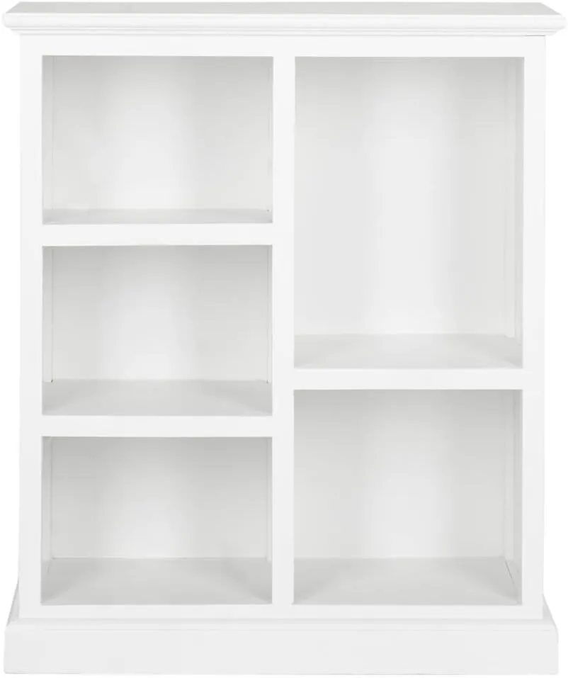 SAFAVIEH Home Collection Maralah White 5-Shelf Bookcase (Fully Assembled)