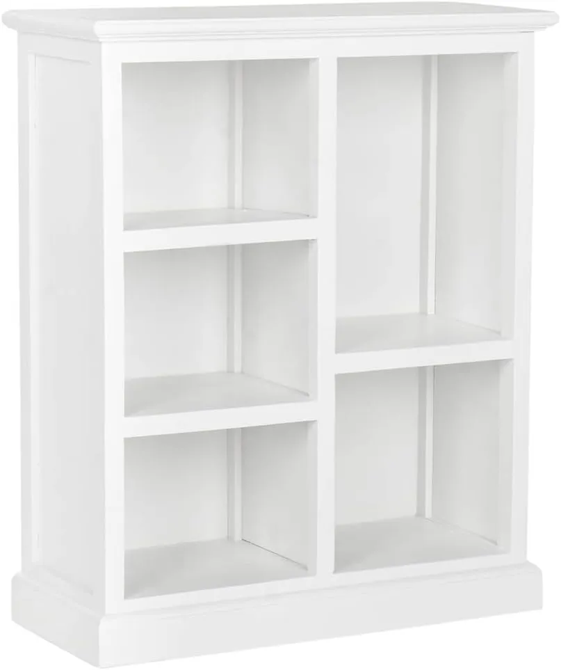 SAFAVIEH Home Collection Maralah White 5-Shelf Bookcase (Fully Assembled)