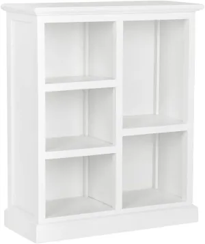 SAFAVIEH Home Collection Maralah White 5-Shelf Bookcase (Fully Assembled)