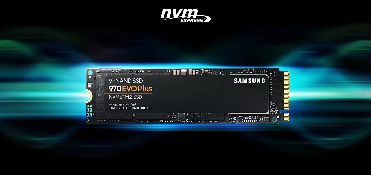 SAMSUNG 970 EVO Plus SSD 250GB NVMe M.2 Internal Solid State Drive with V-NAND Technology, Storage and Memory Expansion for Gaming, Graphics w/ Heat Control, Max Speed, MZ-V7S250B/AM