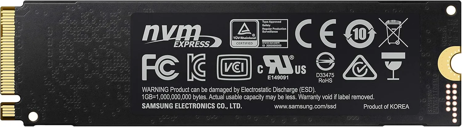 SAMSUNG 970 EVO Plus SSD 250GB NVMe M.2 Internal Solid State Drive with V-NAND Technology, Storage and Memory Expansion for Gaming, Graphics w/ Heat Control, Max Speed, MZ-V7S250B/AM