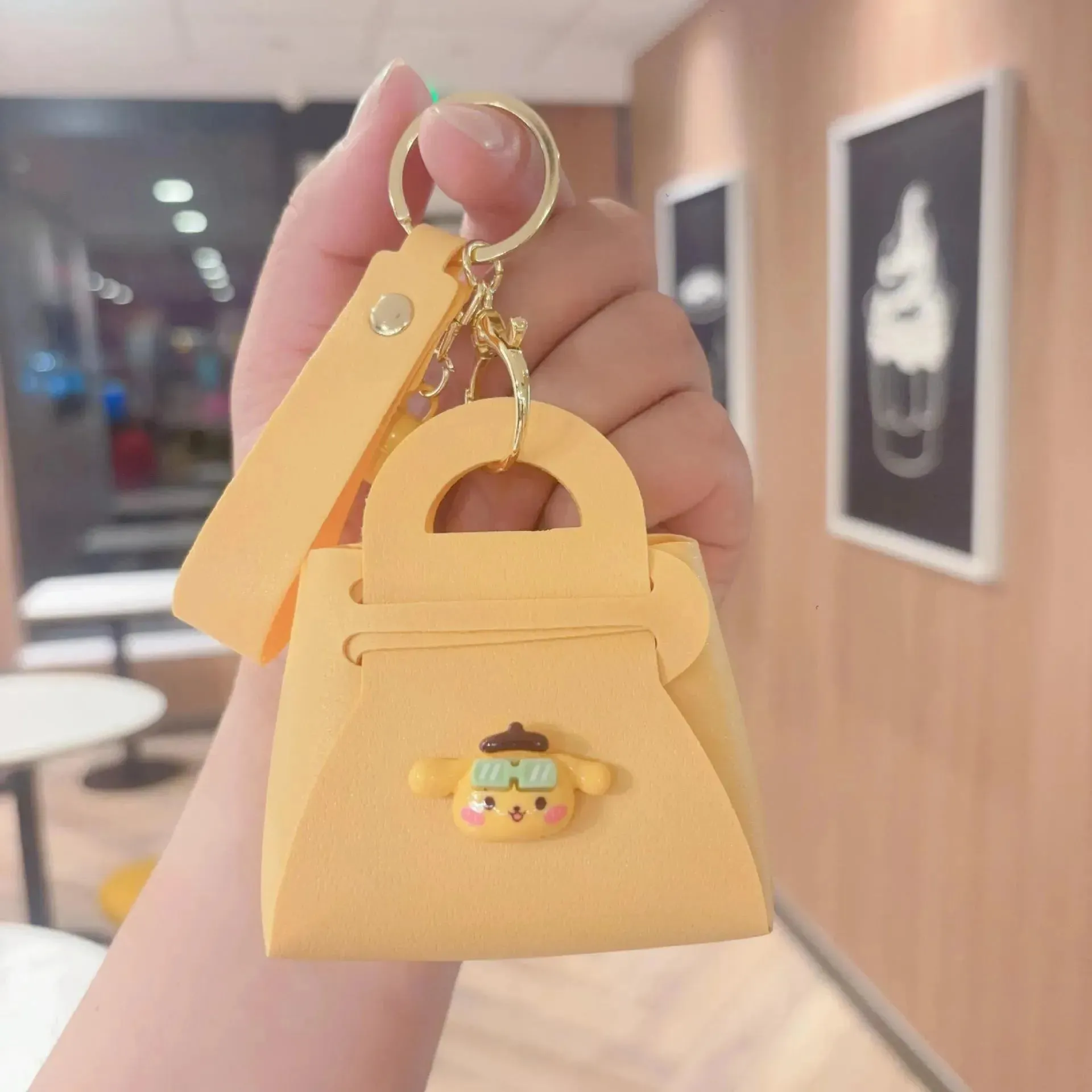 Sanrio Pocket Pal Pouch Keychain