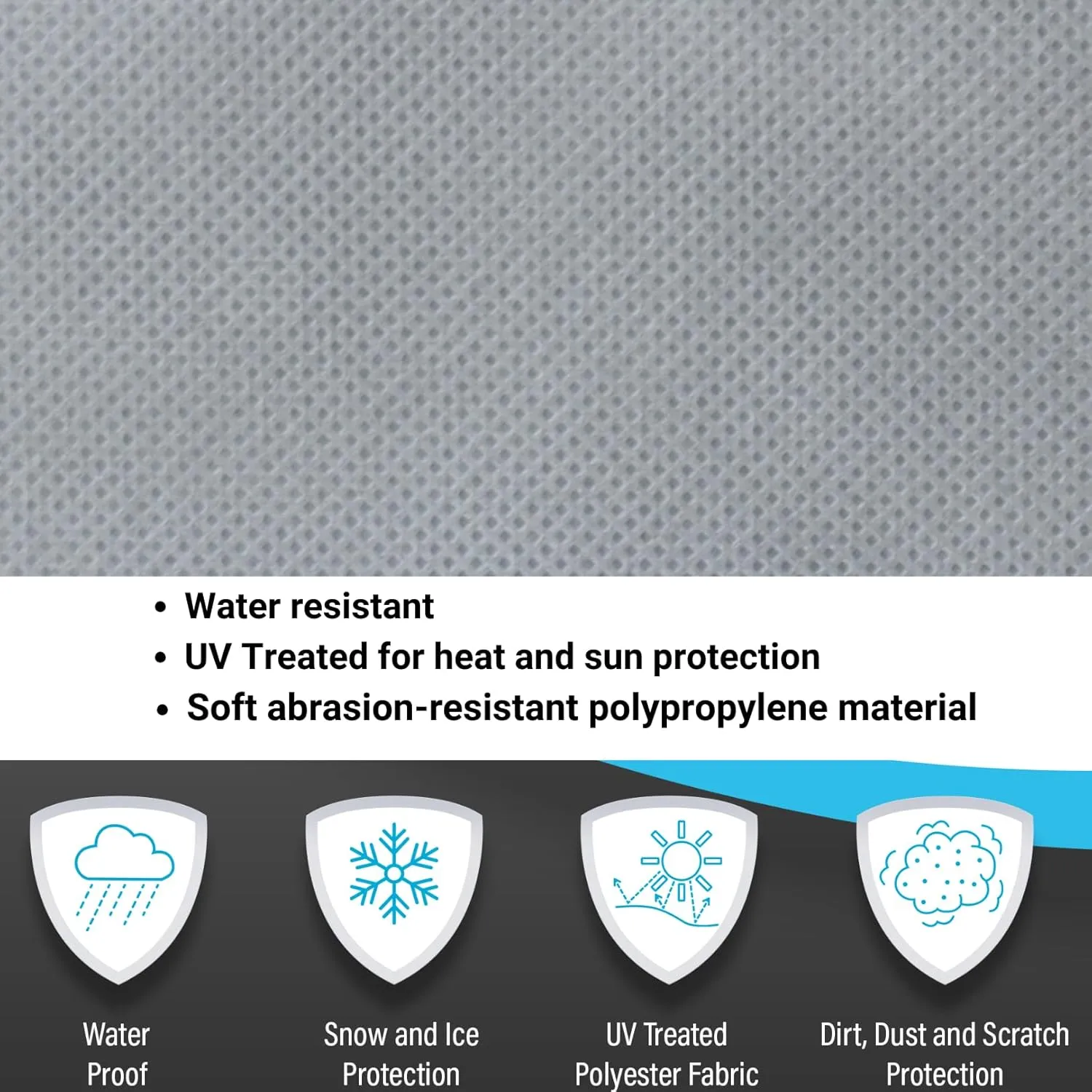 SavvyCraft Economic Guard Travel Trailer Camper Cover, Breathable RV Trailer Cover Fits 11 feet to 13 feet