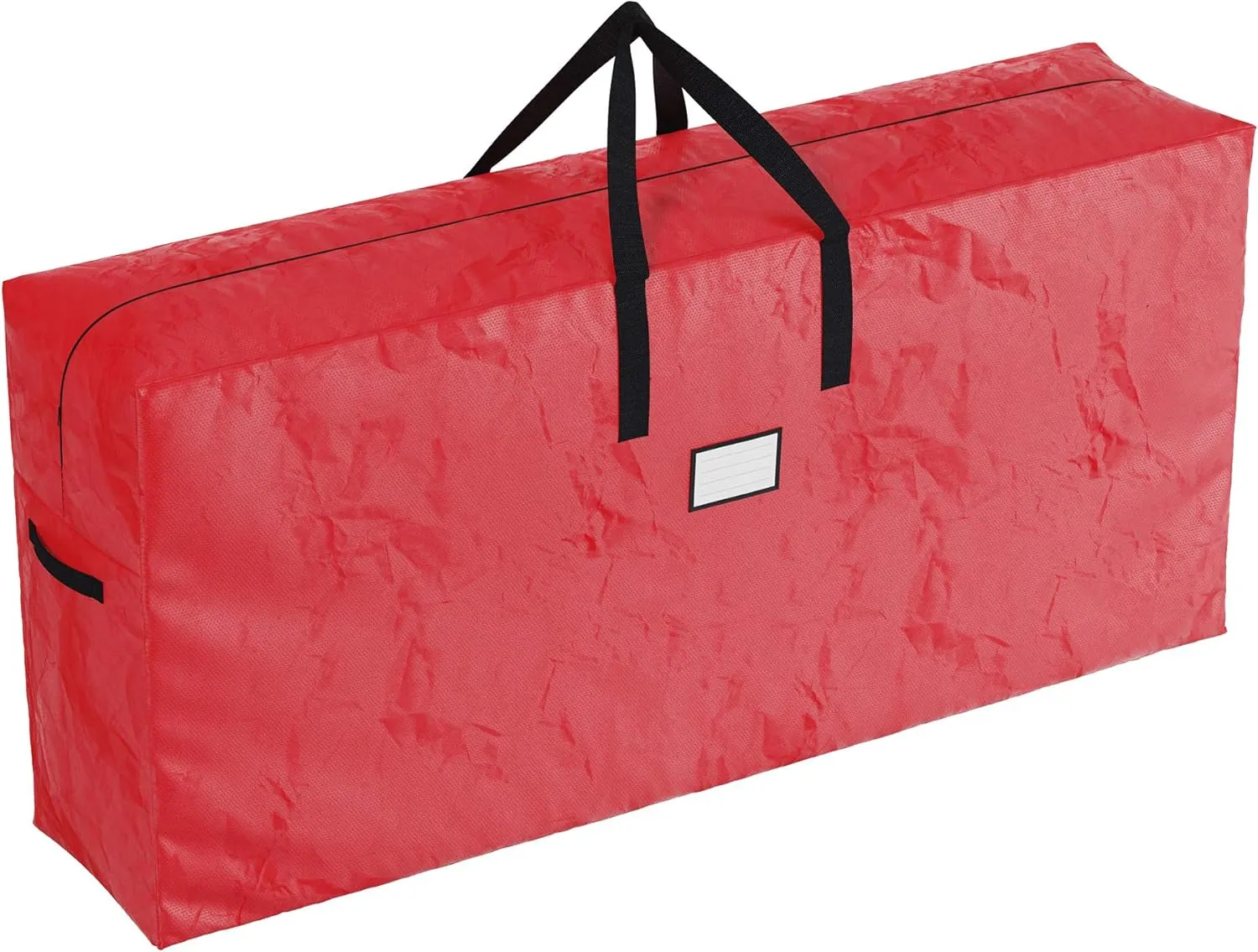 Set of 2 Christmas Tree Storage Bags - Fits 9-Foot Artificial Tree Each - Protect Holiday Decorations from Moisture and Damage by Elf Stor (Red)