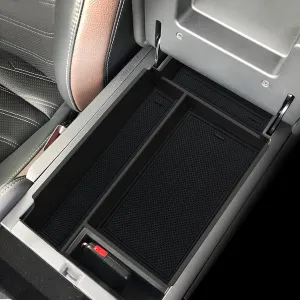 SHAOHAO for 2024 2025 Nissan Pathfinder Center Console Organizer Tray 2022 2023 2024 2025 Pathfinder S/SV/SL/Rock Creek/Platinum Armrest Storage Box Tray Pathfinder 2024 2025 Accessories Organizer