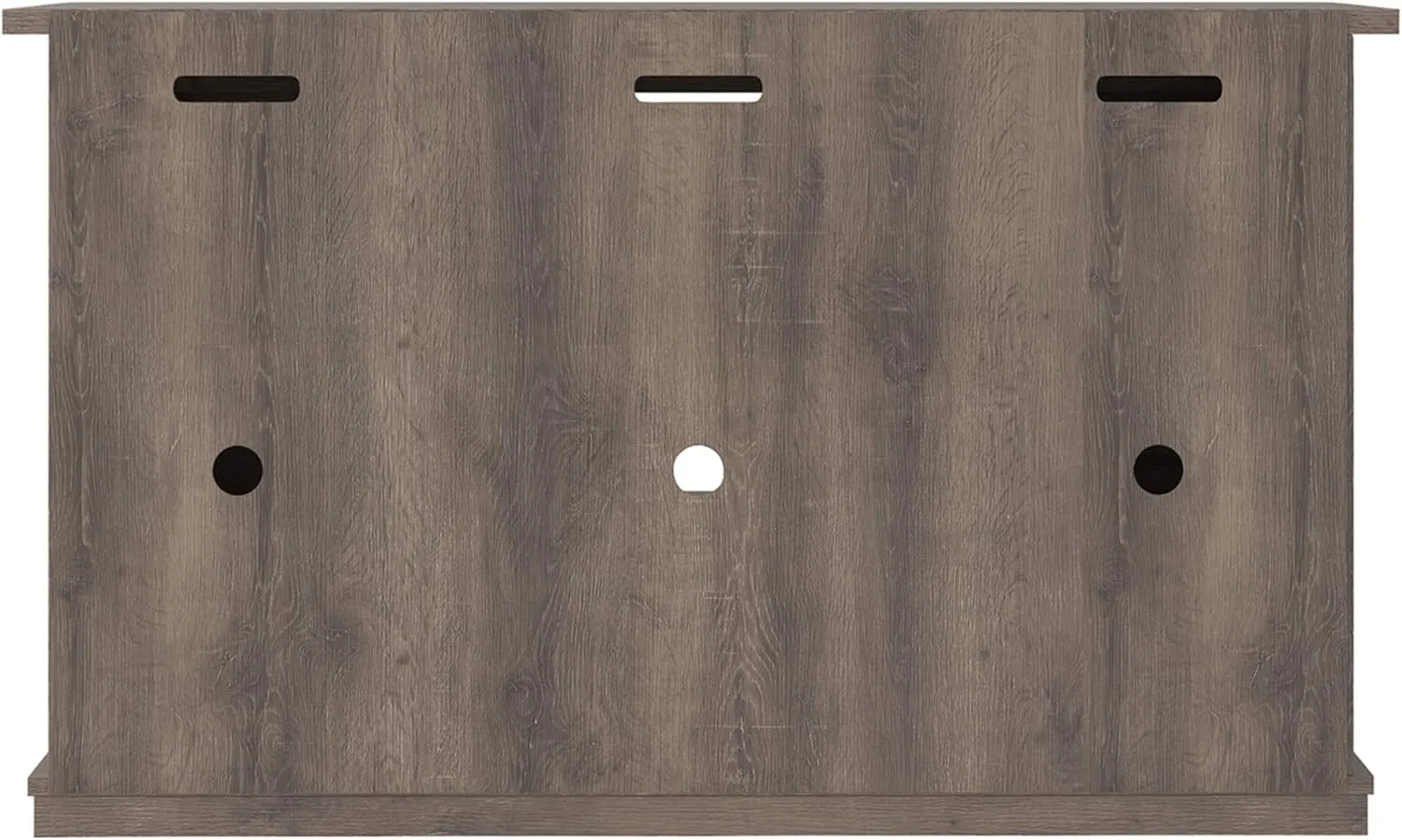 Signature Design by Ashley Arlenbry Farmhouse TV Stand, Fits TVs up to 52" with Sliding Barn Doors, Weathered Oak Gray