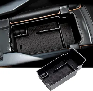 SKTU for 2023 2024 2025 Buick Envision Center Console Organizer for 2021 2022 2023 2024 2025 Buick Envision Accessories Insert ABS Materials Console Tray with Coin and Sunglasses Holder