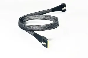 SlimSAS 8i Cable | Simply Connects SAS to SlimSAS | 0.5m | Std Straight to Low Profile