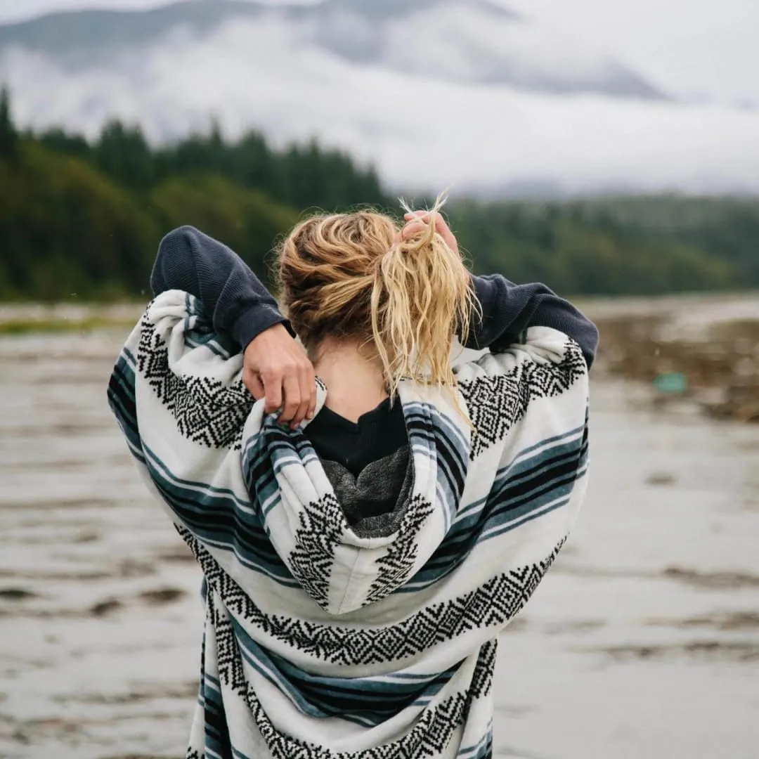 Slowtide Extra-Warm Changing Poncho - Change privately in Public | Includes Kangaroo Pouch & Double Layer Woven Hood