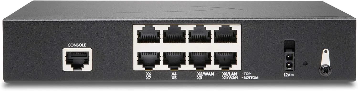 SonicWall TZ370 Network Security Appliance (02-SSC-2825) Bundled with a SonicWall 1 Year 24x7 Support for TZ370 (02-SSC-6517)