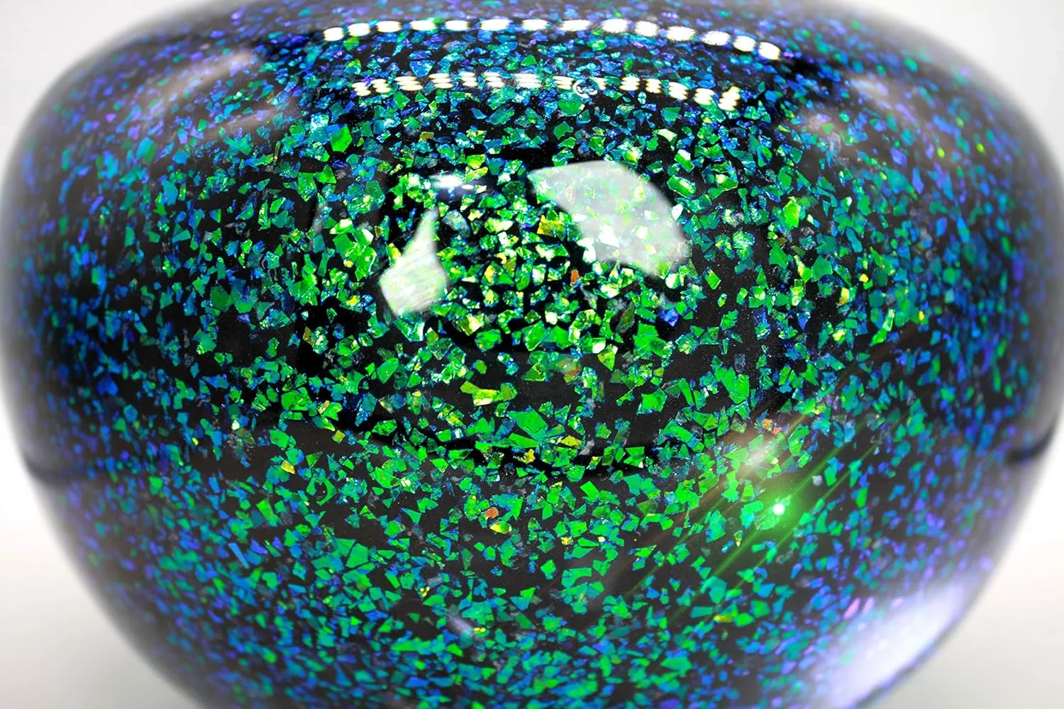 Sparkling Atlantis Cremation Urn for Ashes Adult Male - Beautifully Handcrafted Decorative Urns & Personalized Cremation Urns for Human Ashes Adult Man