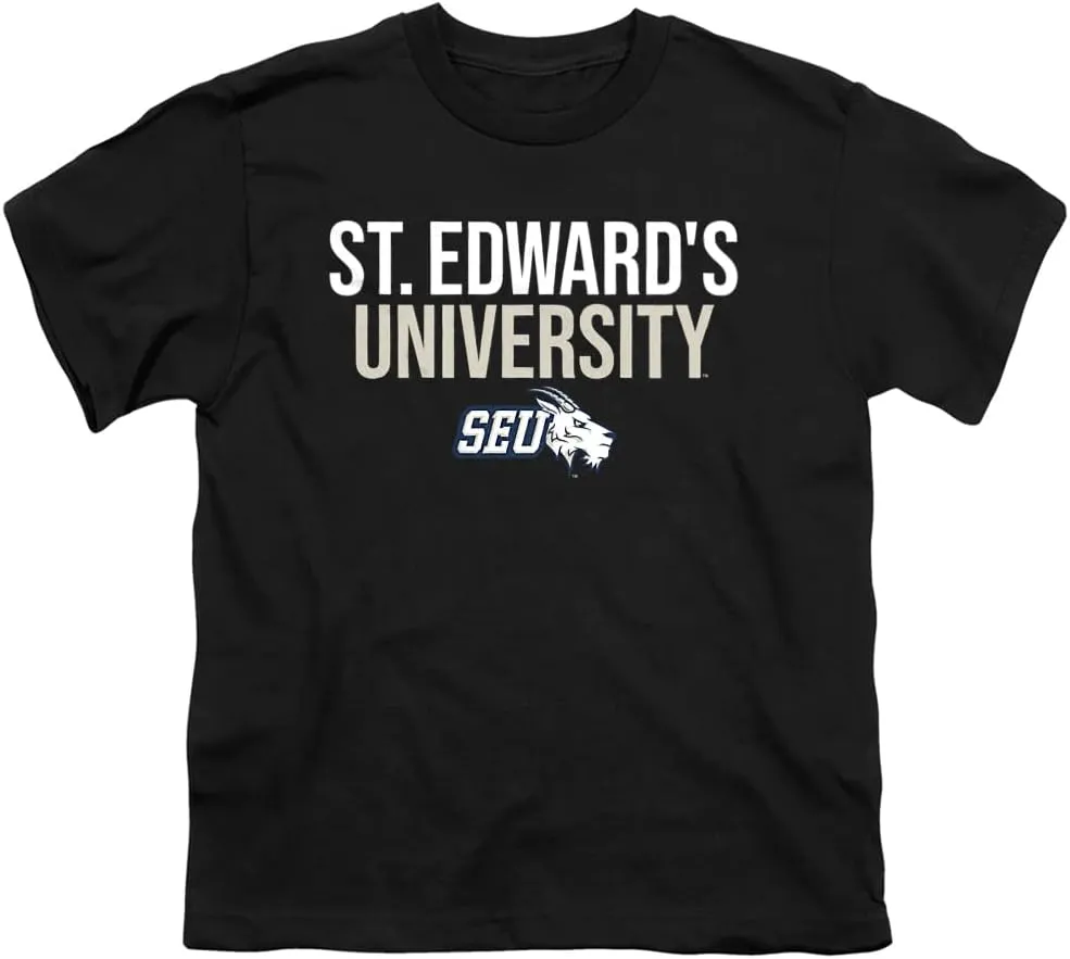 St. Edward's University Official Stacked Youth Kids Boy/Girls T Shirt