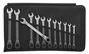 Stahlwille Set: Combination ratcheting Wrenchs Open-Ratch 12-pcs.,17F/12