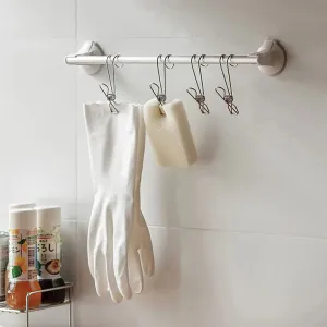 Stainless Steel Metal Clips with Hooks