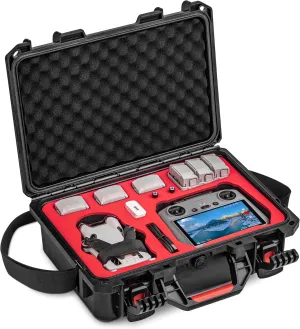 STARTRC Mini 4 Pro Case Waterproof Hard Carrying Case for DJI Mini 3 Pro/Mini 3 Accessories,Travel Case for DJI Mini 4 Pro Fly More Combo (RC2/RC/N1/N2 Controller)