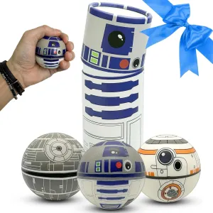 StarWar Stress Balls Set - Pop Fidget Toy for Kids and Adults, Relief Fidget, Anti Squeeze Use Play/Decor/Help Relieve Stress/Improve Concentation Focus