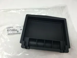 Subaru Center Console Tray 2014-2024 Forester 92173SG000 Black Coin OEM