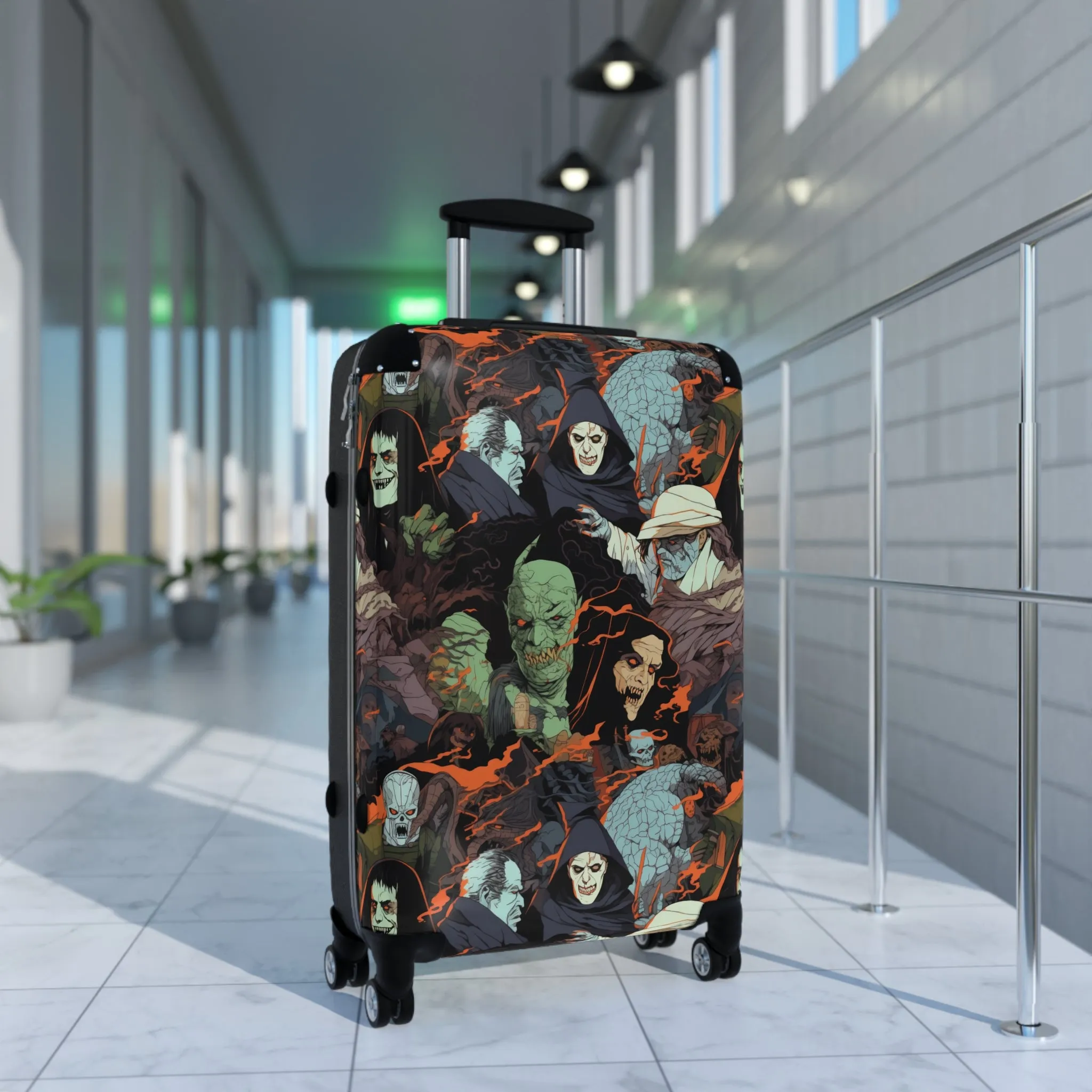 Suitcase - Spooky Monsters Anime Alpha