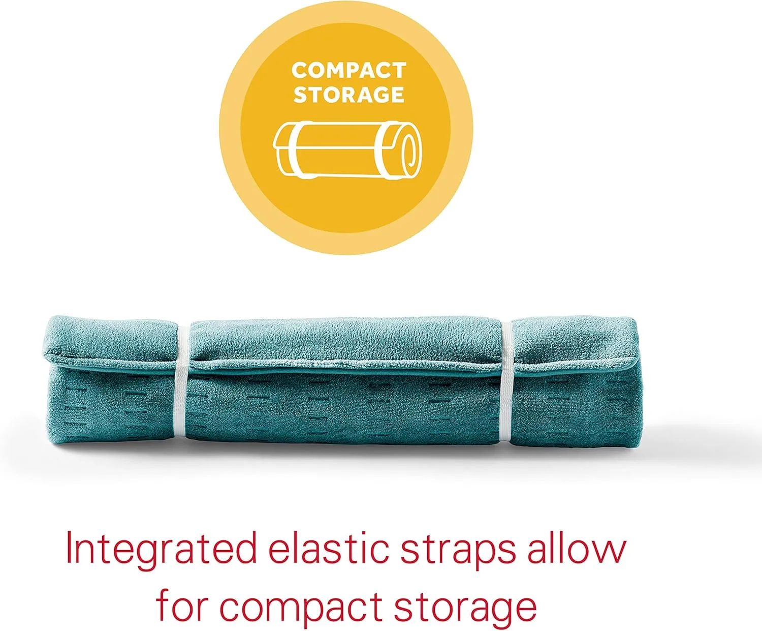 Sunbeam® Premium XXL Size Heating Pad with Compact Storage