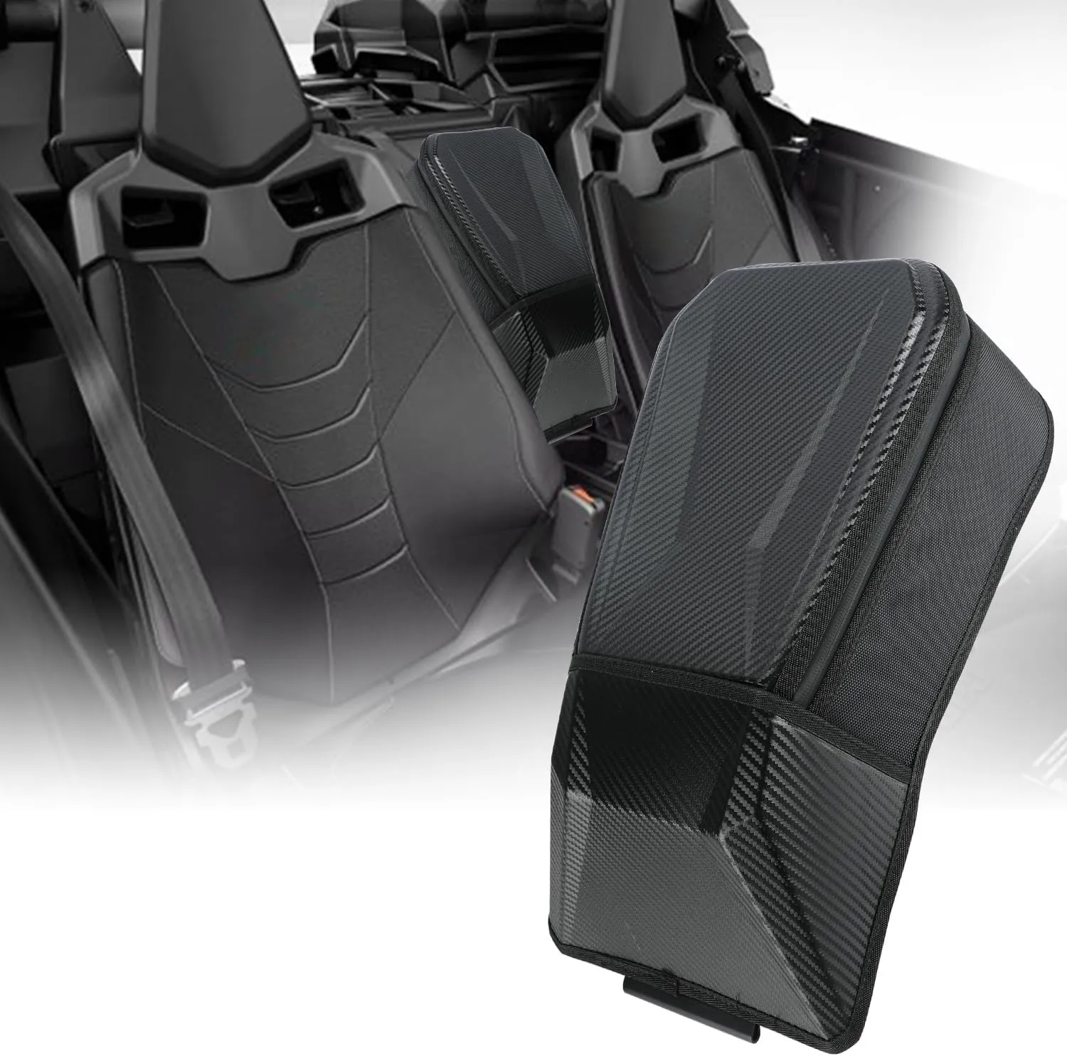 SUNPIE Storage Bags for X3, Center Console Bag Mount to Middle of Rear Seats Compatible with Can Am Maverick X3 MAX XRS XDS Turbo R RR 2017-2025