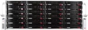 Supermicro SuperStorage 6048R-E1CR36N 36 Bay LFF 4U Server with X10DRi-T4 , 2 x E5-2697A V4 2.6GHz 16 Core, 9361-8i, 768GB DDR4, 2 x 10GbE, 2 x 1280W PSUs, Rails (Renewed)