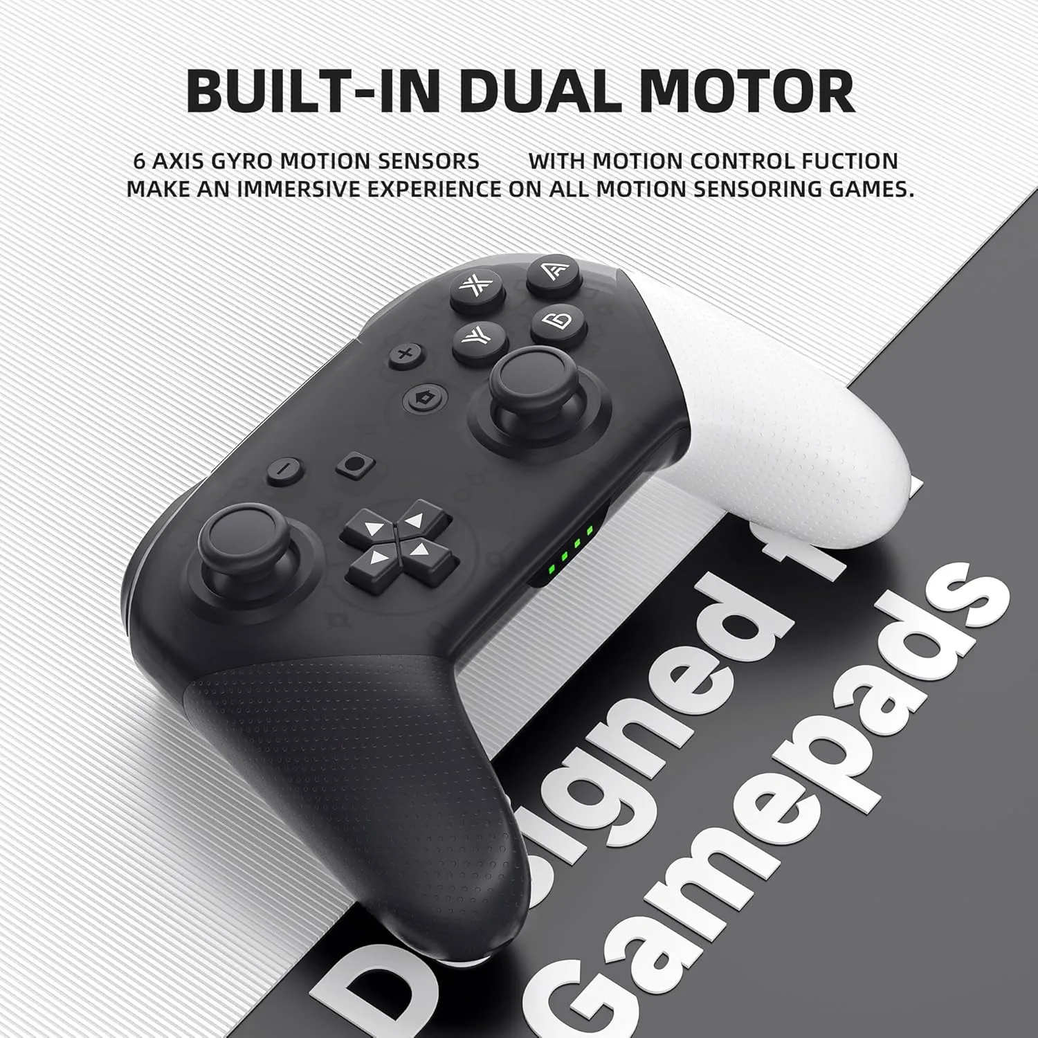 Switch Pro Controller, Wireless Switch Controllers with Carrying Storage Case, Upgraded Gamepad Switch Remote Replacement for Switch Controller Support NFC/Dual Vibration/Screenshot/Wake-up Function