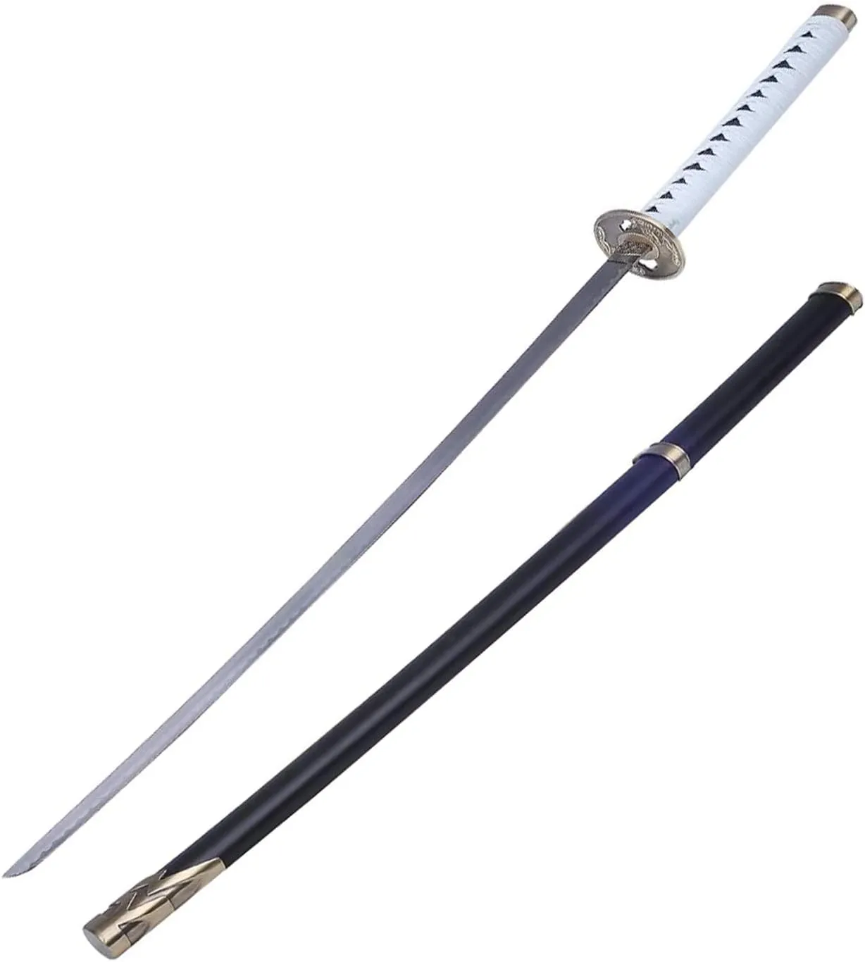 Sword fort Carbon Steel Vergil Yamato Sword/Dante Rebellion Sword Real Metal Katana, Nero Red Queen Game Cosplay Prop Replica-for Cosplay, Collection,Display,Gift