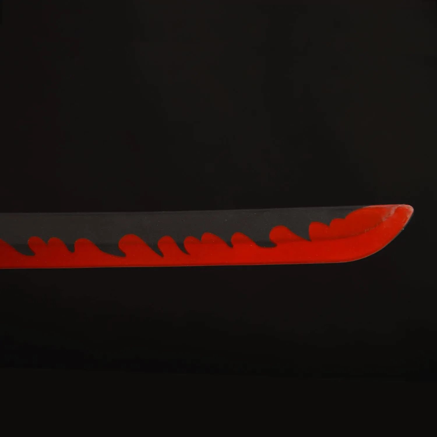 Sword Valley Demon Series Sword About 40.9″ - Cosplay Prop Anime Slayers Katana Samurai Sword - Anime Original Texture Carbon Steel Blade Carving Symbol - Handle Absorbs Sweat and Prevents Slipping