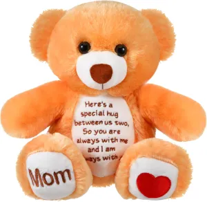 Sympathy Bears for Boys & Girls - Memorial Stuffed Animal for Loss of Mom - Bear Plush Toy for Condolences