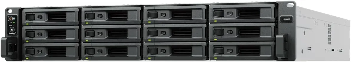 Synology 12-Bay Active-Active Dual Controller SAN UC3400 (Diskless)