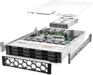 TechMikeNY Server 2.10Ghz 32-Core 128GB Bezel Rails PowerEdge R740xd (Renewed)