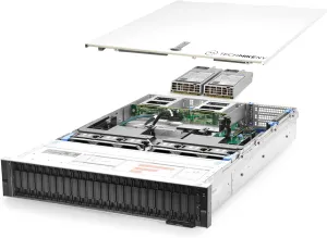 TechMikeNY Server 2.10Ghz 44-Core 32GB 12x 1.2TB 12G HBA330 PowerEdge R740xd (Renewed)