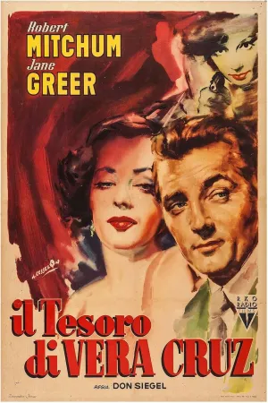 The Big Steal 1949 - Italian v2 - Robert Mitchum - Vintage Classic Movie Poster-8 x 12 Inches - US/CAN only