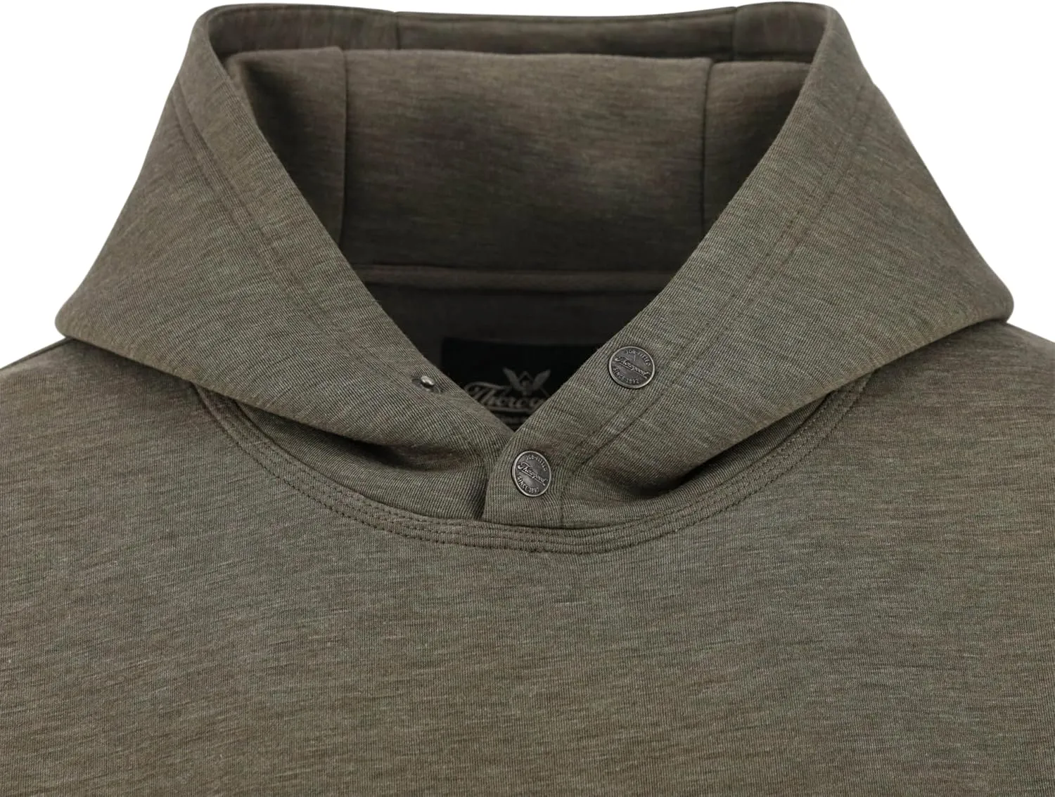 Thorogood Men's Durable Water Repellent Snap Neck Performance Pullover Hoodie