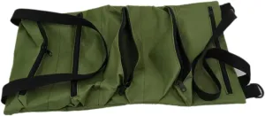 Tool Roll up Bag Handbag with 5 Zipper Pockets Portable Versatile Waterproof Storage Pouch for Mechanics, Framers, Plumbers