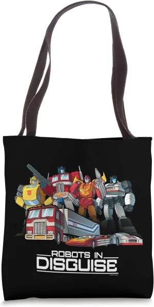 Transformers Autobots & Automobile Disguises Tote Bag