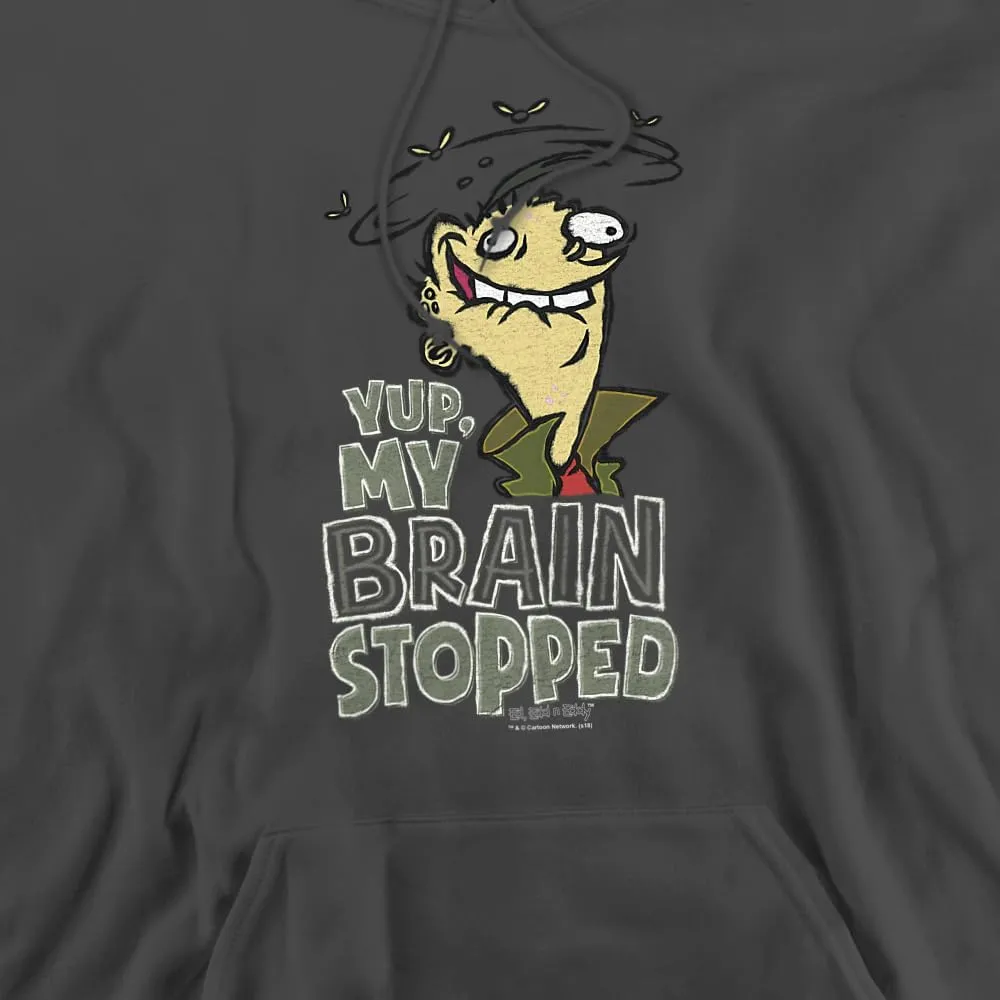 Trevco Ed Edd N Eddy Brain Dead Ed Unisex Adult Pull-Over Hoodie